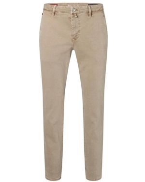 M·a·c Katoenen Chino Broek - Naturel