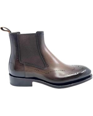 Santoni Chelsea Boots - Grey