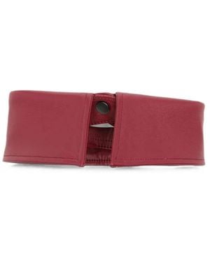 Mrz Accessoires ,Rood ,Leer Fake Leather Neck