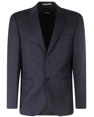 HUGO Jassen ,Blauw ,Wol Jeckson Jacket