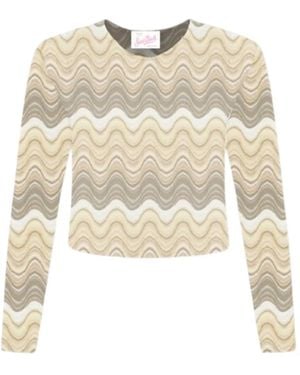 Mc2 Saint Barth Round-Neck Knitwear - Neutre