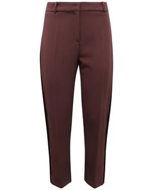 Elisabetta Franchi Slim-Fit Trousers - Purple