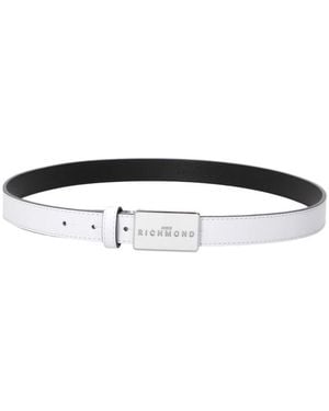 John Richmond Belts - White