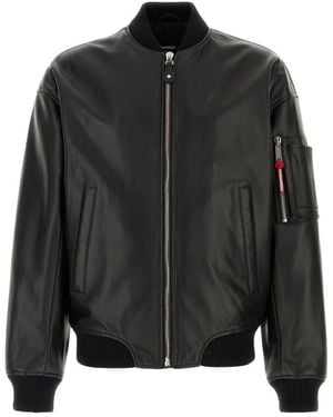 DSquared² Leather Jackets - Black
