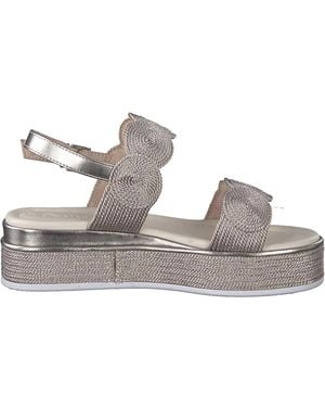 Marco Tozzi Bequeme Damensandalen Für Sonnige Tage - Grau