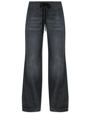 DIESEL Wide Jeans - Bleu