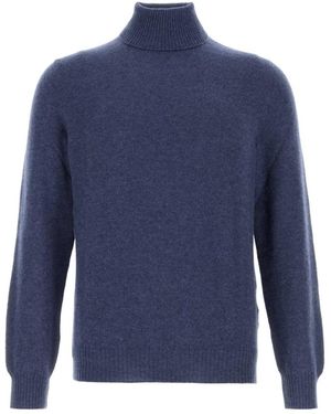 Fedeli Cashmere Knitwear - Bleu