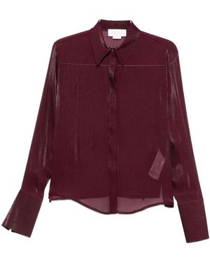Genny Fluido Langarmshirt - Lila