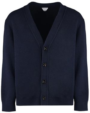 Bottega Veneta Cashmere Knitwear - Blue