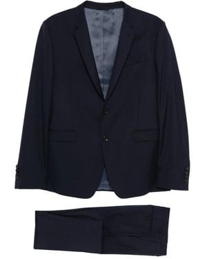 Reveres 1949 Single Breasted Suits - Blue