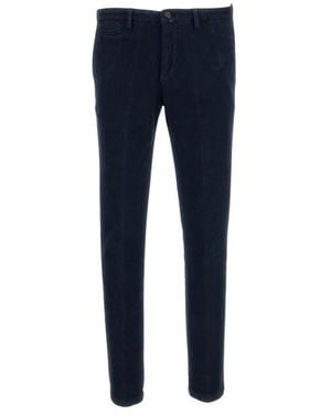 BRIGLIA Slim-Fit Trousers - Blue