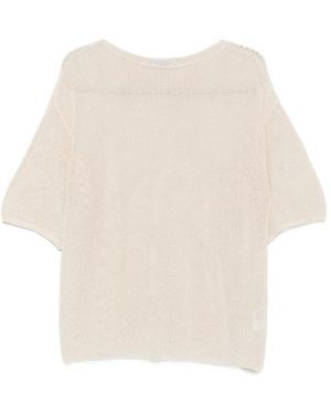 Antonelli Round-Neck Knitwear - Neutre