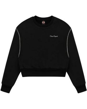 Colmar Fitness ,Zwart ,Katoen Crewneck Sweatshirt