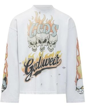 Gcds Sweatshirts - White