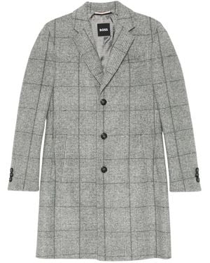 BOSS Single-Breasted Coats - Gris