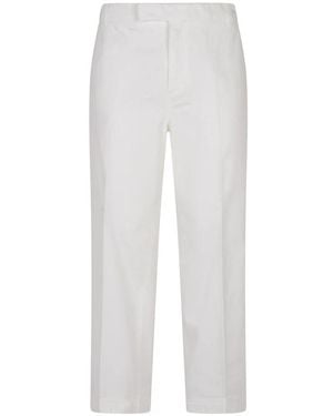Thom Browne Straight Pants - White