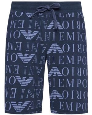Emporio Armani Casual Shorts - Blue