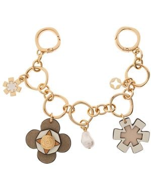 Tory Burch Keyrings - Métallisé