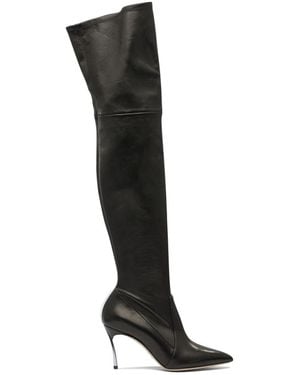 Casadei Over-The-Knee Boots - Black