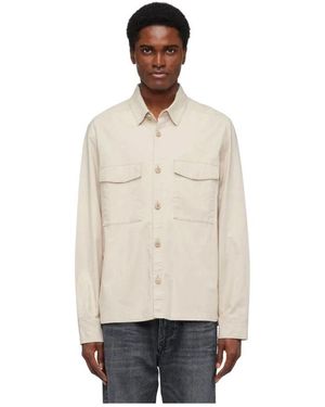 DRYKORN Casual Overshirt Mit Brusttaschen - Natur