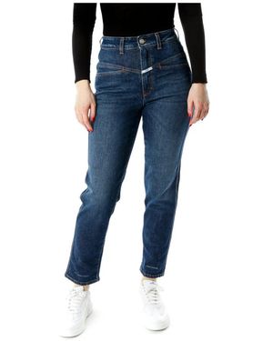 Closed Jeans ,Blauw ,Katoen Cropped Jeans