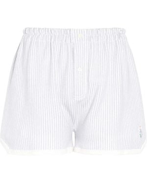 Barrie Short Shorts - Bianco