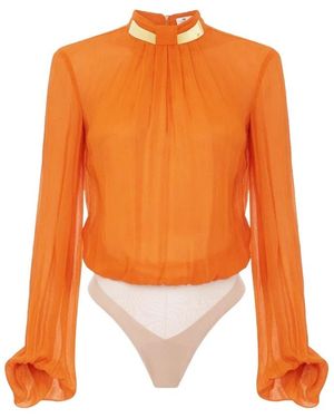 Elisabetta Franchi Body - Naranja