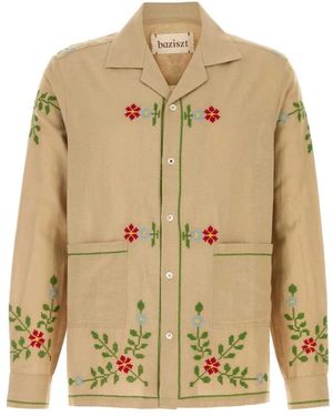 BAZISZT Curiosa Shirt - Natur