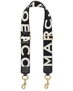 Marc Jacobs Logo Webbing Strap - Schwarz