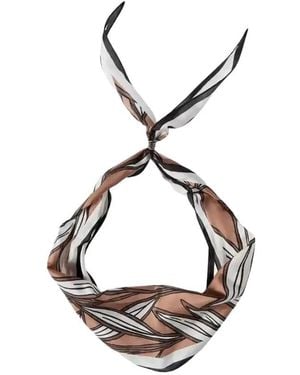 Brunello Cucinelli Silky Scarves - Marron