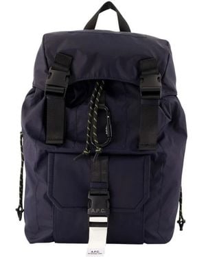 A.P.C. Backpacks - Blue