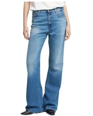 Replay Wide Jeans - Blue