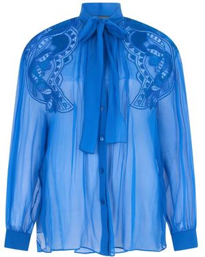 Alberta Ferretti Shirts - Blue