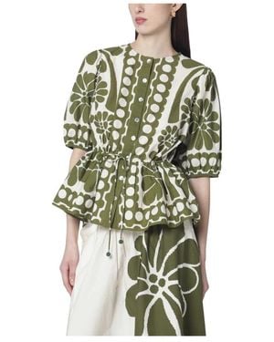 FARM Rio Blouses - Green