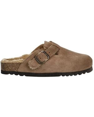 Scholl Slippers - Marrón