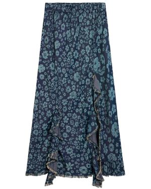 Desigual Midi Skirts - Blue