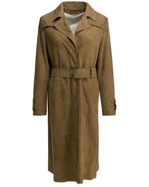 Golden Goose Trench Coats - Verde