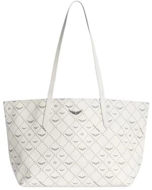 Zadig & Voltaire Shopper Z Monogram - Wit