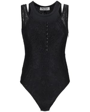 The Attico Layered Tank Top - Schwarz