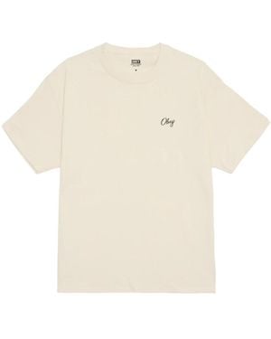 Obey T-Shirts - Natural