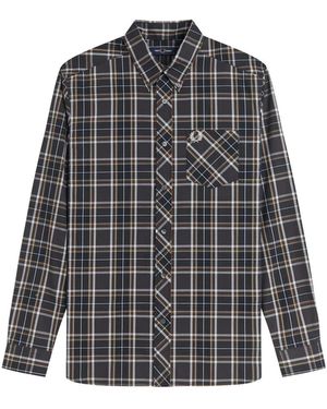 Fred Perry Casual Shirts - Grey