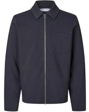 Samsøe & Samsøe Sahannes Full Zip - Blau