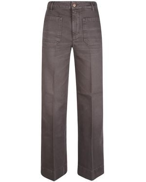 Victoria Beckham Wide Jeans - Grey