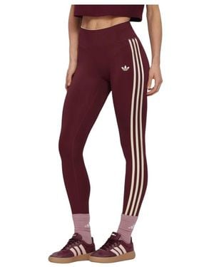 adidas Fitness ,Rood ,Polyester Og Sp Leg 7/8