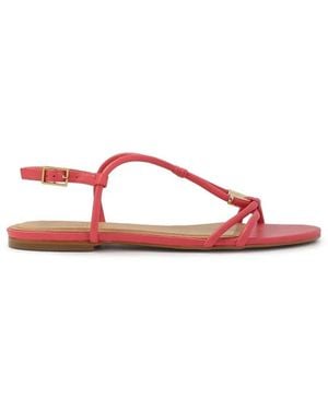 Kazar Flat Sandals - Rojo