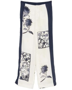 SIR. Wide Trousers - Blue