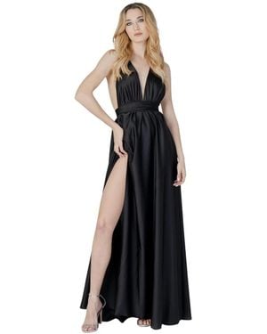 Sol Wears Women Gowns - Black