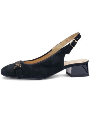 Ara Schoenen ,Zwart ,Leer Graz Pumps - Blauw