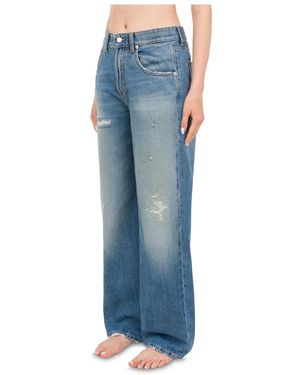 Department 5 Wide Jeans - Blue