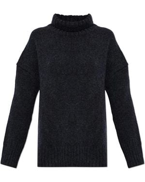 Zadig & Voltaire Bleeza Woll-Rollkragenpullover - Blau